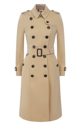 Женский хлопковый тренч chelsea BURBERRY бежевого цвета по цене 138000 руб., арт. 4013322 | Фото 1 Женский хлопковый тренч chelsea BURBERRY бежевого цвета, арт. 4013322 | Фото 1