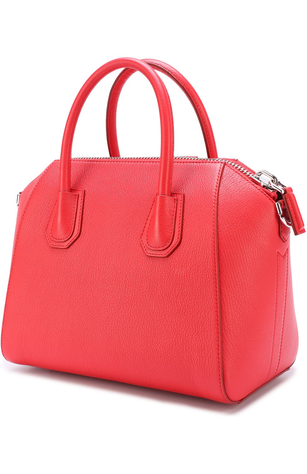 Женская сумка antigona small GIVENCHY красная цвета, арт. BB05117012 купить в ЦУМ | Фото №3 Сумка Antigona small Givenchy красная цвета | Фото №3