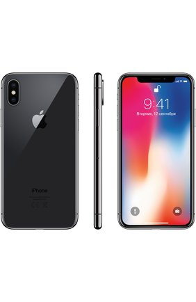 iPhone X 256GB Apple, цвет silver, арт. MQAF2RU/A в ЦУМ | Фото №1 iPhone X 256GB Apple silver | Фото №1