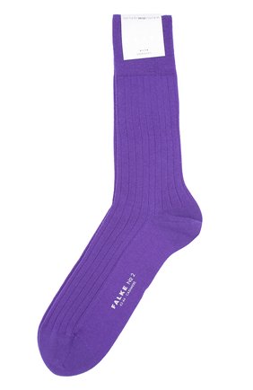 Мужские кашемировые носки FALKE фиолетового цвета, арт. 14459 | Фото 1 (Материал внешний: Шерсть, Кашемир; Кросс-КТ: бельё)