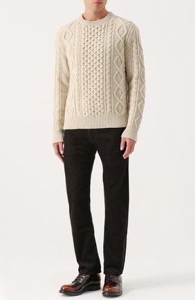 Мужские коричневые джинсы прямого кроя Armani Jeans, арт. 6Y6J45/6N37Z купить в ЦУМ | Фото №1 Джинсы прямого кроя Armani Jeans коричневые | Фото №1