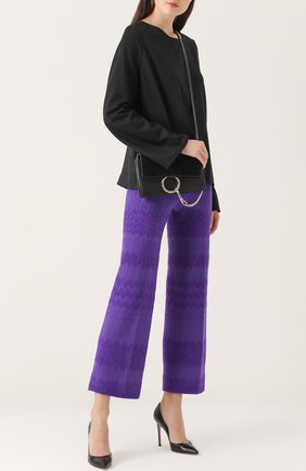 Женские белые укороченные расклешенные брюки Missoni, арт. I17.MD.208026 купить в ЦУМ | Фото №1 Укороченные расклешенные брюки Missoni белые | Фото №1