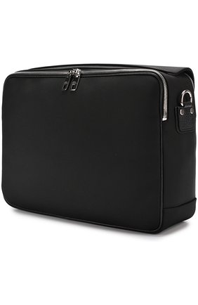 Мужская черная текстильный мессенджер panarea с кожаной отделкой Dolce & Gabbana, арт. 0115/BM1461/AG987 купить в ЦУМ | Фото №3 Текстильный мессенджер Panarea с кожаной отделкой Dolce & Gabbana черная | Фото №3