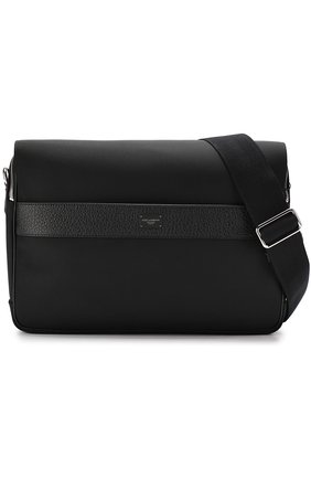 Мужская черная текстильный мессенджер panarea с кожаной отделкой Dolce & Gabbana, арт. 0115/BM1461/AG987 купить в ЦУМ | Фото №5 Текстильный мессенджер Panarea с кожаной отделкой Dolce & Gabbana черная | Фото №5