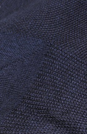 Мужские носки из шерсти и шелка ZILLI темно-синего цвета, арт. 612C015JQ0852 | Фото 2 (Материал внешний: Шерсть; Кросс-КТ: бельё)