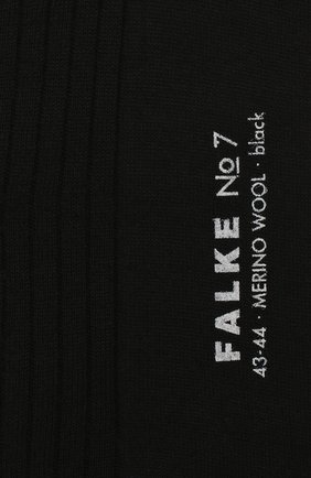 Мужские шерстяные гольфы FALKE черного цвета по цене 3935 руб., арт. 15449 | Фото 2 Мужские шерстяные гольфы FALKE черного цвета, арт. 15449 | Фото 2