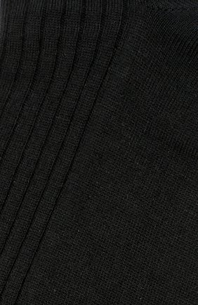 Мужские шерстяные носки FALKE черного цвета, арт. 14449 | Фото 2 (Материал внешний: Шерсть; Статус проверки: Проверено, Проверена категория; Кросс-КТ: бельё)