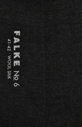 Мужские носки из смеси шерсти и шелка FALKE темно-серого цвета по цене 3935 руб., арт. 14451 | Фото 2 Мужские носки из смеси шерсти и шелка FALKE темно-серого цвета, арт. 14451 | Фото 2