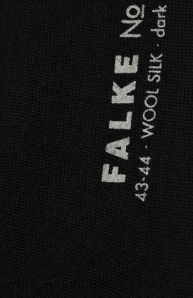 Мужские носки из шерсти и шелка FALKE темно-синего цвета, арт. 14451 | Фото 2 (Материал внешний: Шерсть; Кросс-КТ: бельё; Статус проверки: Проверена категория)