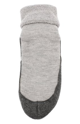 Мужские шерстяные носки FALKE светло-серого цвета, арт. 16560 | Фото 1 (Материал внешний: Шерсть; Статус проверки: Проверено, Проверена категория; Кросс-КТ: бельё)