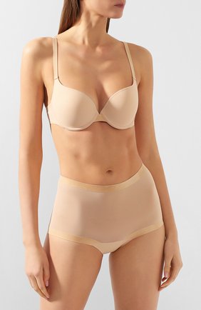 Женские трусы-шорты WOLFORD бежевого цвета по цене 8900 руб., арт. 69574 | Фото 2 Женские трусы-шорты WOLFORD бежевого цвета, арт. 69574 | Фото 2
