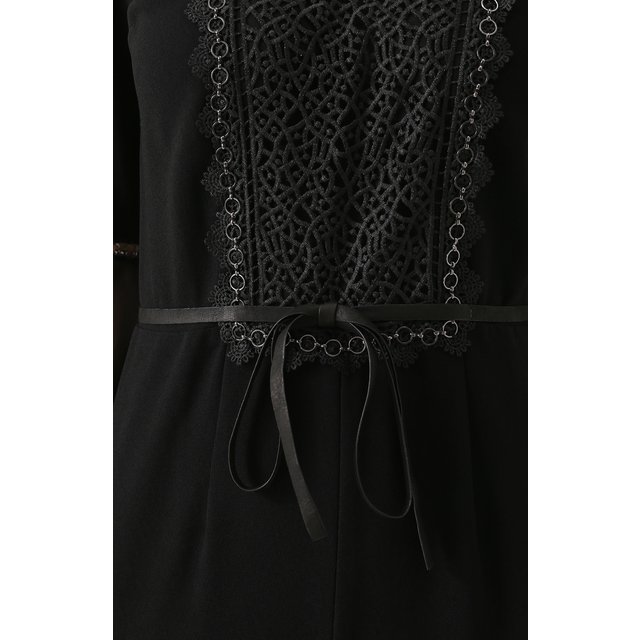 фото Приталенный комбинезон с укороченными рукавами elie tahari