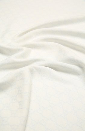 Детского одеяло из шерсти с принтом GUCCI голубого цвета, арт. 417865/3K200 | Фото 2 (Статус проверки: Проверена категория)