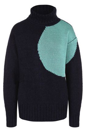 Женский темно-синий шерстяной свитер свободного кроя 3.1 Phillip Lim, арт. F171-7871ASJ купить в ЦУМ | Фото №1 Шерстяной свитер свободного кроя 3.1 Phillip Lim темно-синий | Фото №1