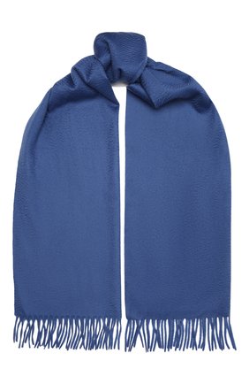 Мужской кашемировый шарф LORO PIANA голубого цвета по цене 47750 руб., арт. FAB9149 | Фото 1 Мужской кашемировый шарф LORO PIANA голубого цвета, арт. FAB9149 | Фото 1