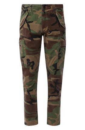 Мужской хлопковые брюки-карго POLO RALPH LAUREN хаки цвета по цене 16350 руб., арт. 710671176 | Фото 1 Мужской хлопковые брюки-карго POLO RALPH LAUREN хаки цвета, арт. 710671176 | Фото 1