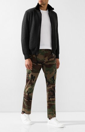 Мужской хлопковые брюки-карго POLO RALPH LAUREN хаки цвета по цене 16350 руб., арт. 710671176 | Фото 2 Мужской хлопковые брюки-карго POLO RALPH LAUREN хаки цвета, арт. 710671176 | Фото 2