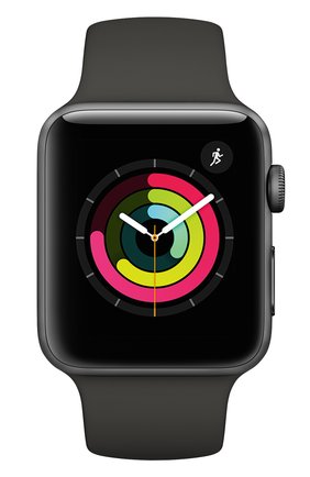 Apple Watch Series 3 (GPS) 42 mm Space Gray Aluminum Case with Gray Sport Band | Фото №2 Apple Watch Series 3 (GPS) 42 mm Space Gray Aluminum Case with Gray Sport Band | Фото №2