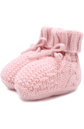 Носки из кашемира фактурной вязки Baby T светло-серого цвета, арт. 17AIC853SA в ЦУМ | Фото №1 Носки из кашемира фактурной вязки Baby T светло-серого цвета | Фото №1