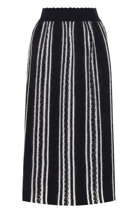 Женская кремовая шерстяная юбка-миди в полоску Molli, арт. M1W172002 купить в ЦУМ | Фото №1 Шерстяная юбка-миди в полоску Molli кремовая | Фото №1