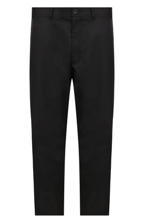 Мужские черные шерстяные брюки прямого кроя Comme des Garcons, арт. W25134 купить в ЦУМ | Фото №1 Шерстяные брюки прямого кроя Comme des Garcons черные | Фото №1