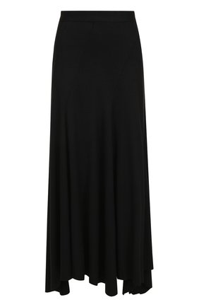 Женская черная однотонная шерстяная юбка-макси Yohji Yamamoto, арт. YK-S42-138 купить в ЦУМ | Фото №1 Однотонная шерстяная юбка-макси Yohji Yamamoto черная | Фото №1