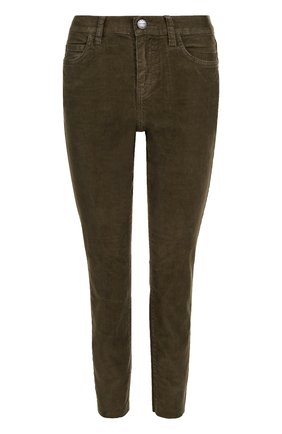 Женские бордовые укороченные вельветовые джинсы Current/Elliott, арт. 1280-2130 купить в ЦУМ | Фото №1 Укороченные вельветовые джинсы Current/Elliott бордовые | Фото №1