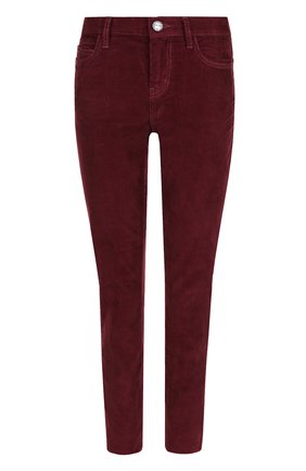 Женские бордовые укороченные вельветовые джинсы Current/Elliott, арт. 1280-2130 купить в ЦУМ | Фото №1 Укороченные вельветовые джинсы Current/Elliott бордовые | Фото №1
