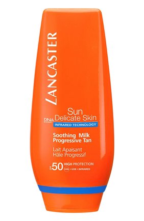 Успокаивающее молочко после загара SPF50 Lancaster, арт. 3614225236556 в ЦУМ | Фото №1 Успокаивающее молочко после загара SPF50 Lancaster | Фото №1
