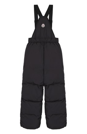 Детский пуховый комбинезон на подтяжках Moncler Enfant черного цвета, арт. C2-954-14344-05-68352/8-10A в ЦУМ | Фото №1 Детский пуховый комбинезон на подтяжках Moncler Enfant черного цвета | Фото №1