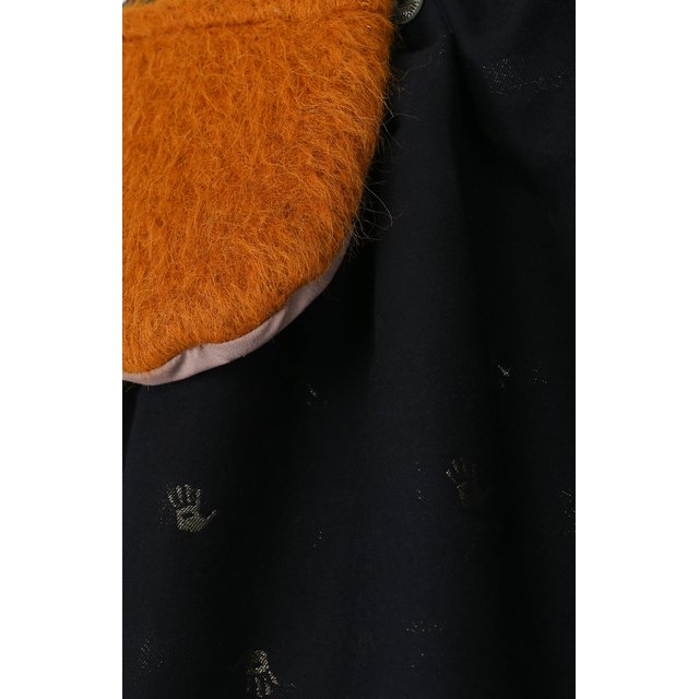 Юбка для девочки свободного кроя с принтом и декоративным карманом Leoca 17FW/013B/2Y-6Y Фото 3