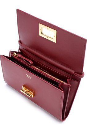 Кожаное портмоне Tom Ford, бордового цвета, арт. S0131T-CE7 в ЦУМ | Фото №3 Кожаное портмоне Tom Ford бордового цвета | Фото №3