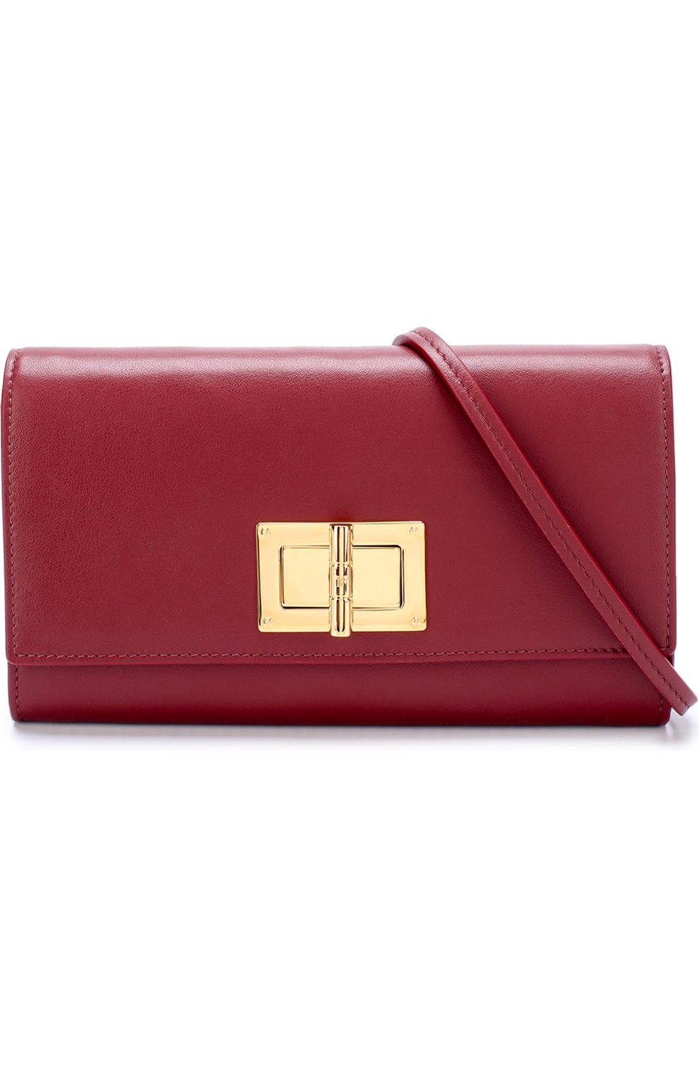 Кожаное портмоне Tom Ford, бордового цвета, арт. S0131T-CE7 в ЦУМ | Фото №4 Кожаное портмоне Tom Ford бордового цвета | Фото №4