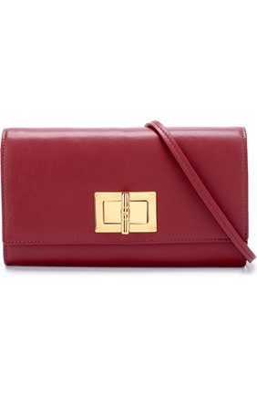 Кожаное портмоне Tom Ford, бордового цвета, арт. S0131T-CE7 в ЦУМ | Фото №4 Кожаное портмоне Tom Ford бордового цвета | Фото №4