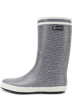 Детские резиновые сапоги с принтом Aigle разноцветного цвета, арт. 242224/L0LLY P0P P FUR в ЦУМ | Фото №1 Детские резиновые сапоги с принтом Aigle разноцветного цвета | Фото №1