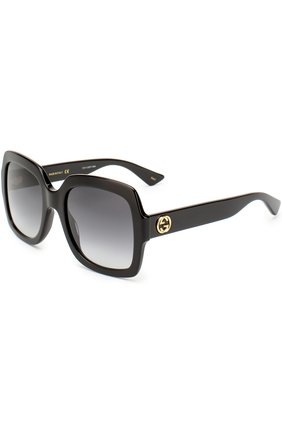 Женские солнцезащитные очки GUCCI черного цвета по цене 27800 руб., арт. 0036 001 | Фото 1 Женские солнцезащитные очки GUCCI черного цвета, арт. 0036 001 | Фото 1