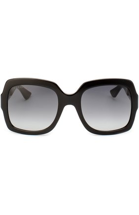 Женские солнцезащитные очки GUCCI черного цвета по цене 26500 руб., арт. 0036 001 | Фото 3 Женские солнцезащитные очки GUCCI черного цвета, арт. 0036 001 | Фото 3