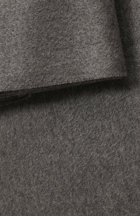 Кашемировый плед LORO PIANA серого цвета, арт. FAA1158 | Фото 2 (Статус проверки: Проверена категория)