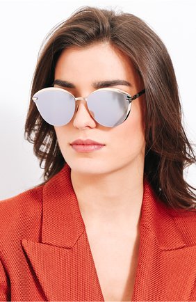 Женские солнцезащитные очки DIOR золотого цвета, арт. DI0RMURMURE 278 | Фото 2 (Тип очков: С/з)