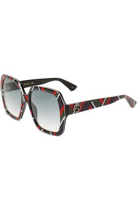 Женские солнцезащитные очки GUCCI разноцветного цвета по цене 23100 руб., арт. GG0096 005 | Фото 1 Женские солнцезащитные очки GUCCI разноцветного цвета, арт. GG0096 005 | Фото 1