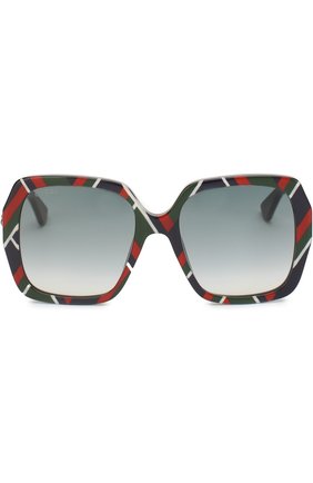 Женские солнцезащитные очки GUCCI разноцветного цвета по цене 23100 руб., арт. GG0096 005 | Фото 3 Женские солнцезащитные очки GUCCI разноцветного цвета, арт. GG0096 005 | Фото 3