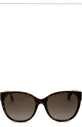 Женские солнцезащитные очки GUCCI коричневого цвета по цене 25550 руб., арт. GG0097 002 | Фото 3 Женские солнцезащитные очки GUCCI коричневого цвета, арт. GG0097 002 | Фото 3
