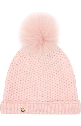 Детского шапка baby rougemont из кашемира LORO PIANA розового цвета по цене 29100 руб., арт. FAF8494 | Фото 1 Детского шапка baby rougemont из кашемира LORO PIANA розового цвета, арт. FAF8494 | Фото 1
