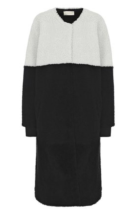 Женская черная шуба прямого кроя из овчины Anne Vest, арт. AW17/01/205/02/MIA купить в ЦУМ | Фото №1 Шуба прямого кроя из овчины Anne Vest черная | Фото №1