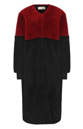 Женская черная шуба прямого кроя из овчины Anne Vest, арт. AW17/01/205/02/MIA купить в ЦУМ | Фото №1 Шуба прямого кроя из овчины Anne Vest черная | Фото №1