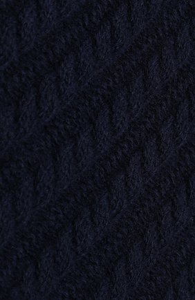 Шерстяное одеяло фактурной вязки с контрастной отделкой