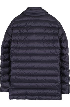 Стеганая куртка с отложным воротником Fay Junior синего цвета, арт. NBI33357210 в ЦУМ | Фото №1 Стеганая куртка с отложным воротником Fay Junior синего цвета | Фото №1