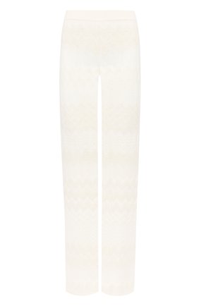 Женские белые укороченные расклешенные брюки Missoni, арт. I17.MD.208026 купить в ЦУМ | Фото №1 Укороченные расклешенные брюки Missoni белые | Фото №1