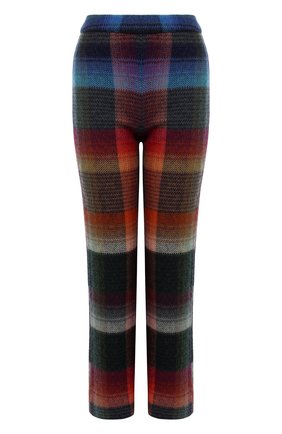 Женские разноцветные укороченные расклешенные брюки с принтом Missoni, арт. I17.MD.208383 купить в ЦУМ | Фото №1 Укороченные расклешенные брюки с принтом Missoni разноцветные | Фото №1