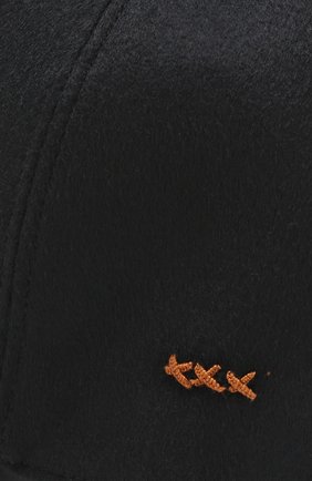 Мужской кашемировая бейсболка ERMENEGILDO ZEGNA черного цвета по цене 31400 руб., арт. Z2I82/B2I | Фото 3 Мужской кашемировая бейсболка ERMENEGILDO ZEGNA черного цвета, арт. Z2I82/B2I | Фото 3